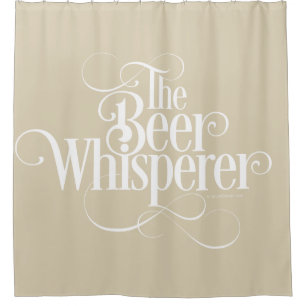 Cortina De Ducha Beer Whisperer (blanco)