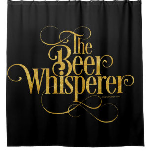 Cortina De Ducha Beer Whisperer (oro)