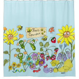 Cortina De Ducha Bee's Garden