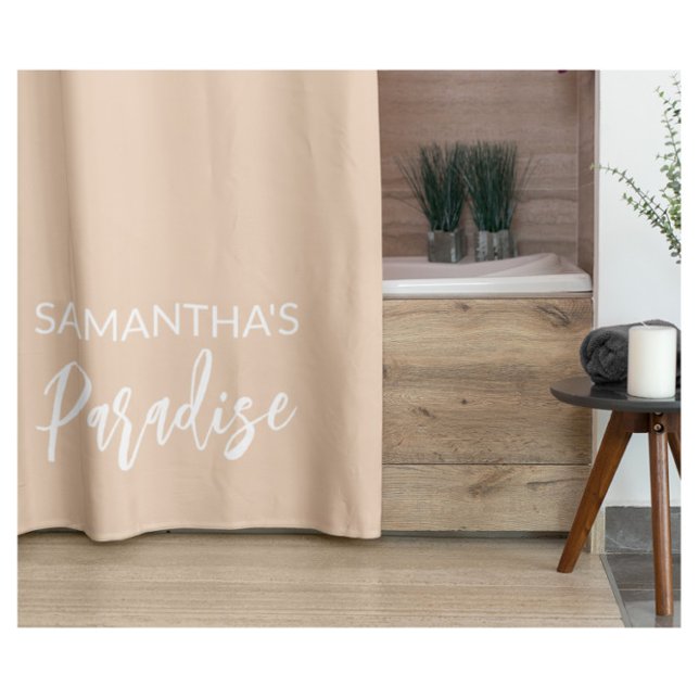 Cortina De Ducha Beige moderno (Subido por el creador)