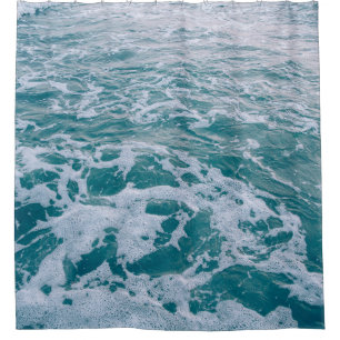 Cortina De Ducha Bella olas de mármol marino texturehipster,backgro