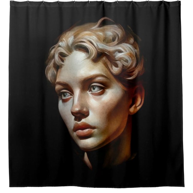 Cortina De Ducha Belleza (Anverso)