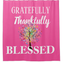 Cortina De Ducha Bendición rosa