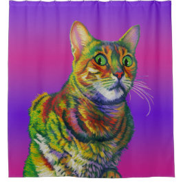 Cortina De Ducha Bengala te mira