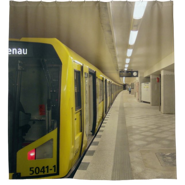 Cortina De Ducha Berlín U-Bahn (Anverso)