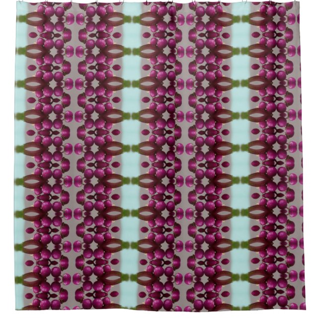 Cortina De Ducha Berries Ikat 14 (Anverso)