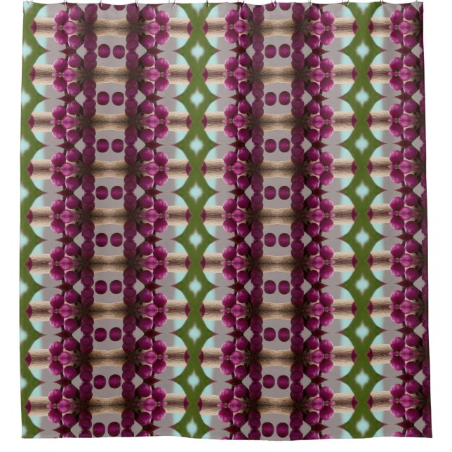Cortina De Ducha Berries Ikat 15 (Anverso)