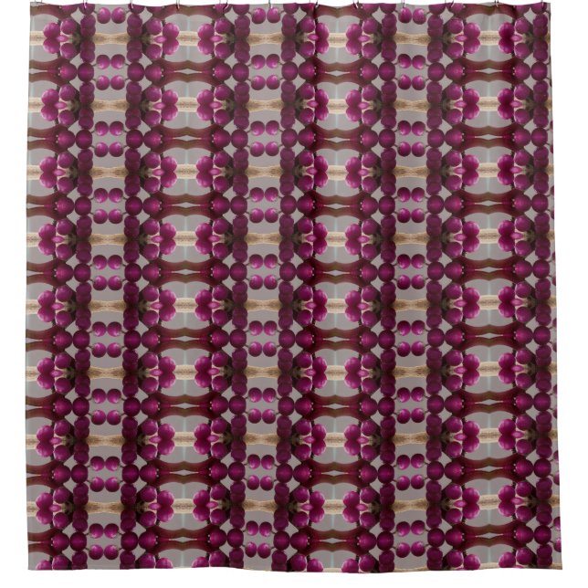 Cortina De Ducha Berries Ikat 16 (Anverso)