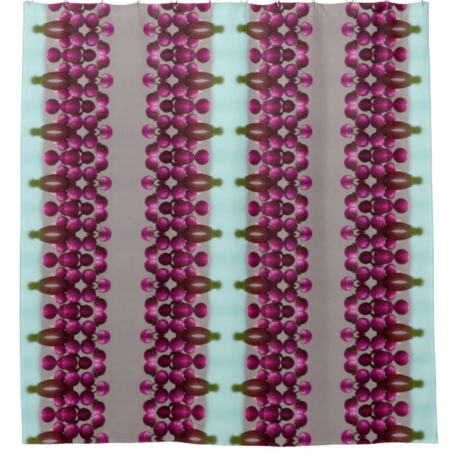Cortina De Ducha Berries Ikat 2 (Anverso)