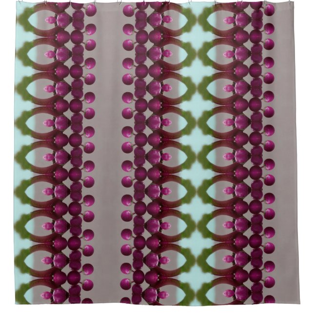Cortina De Ducha Berries Ikat 3 (Anverso)