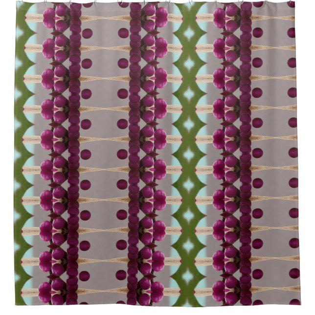 Cortina De Ducha Berries Ikat 4 (Anverso)