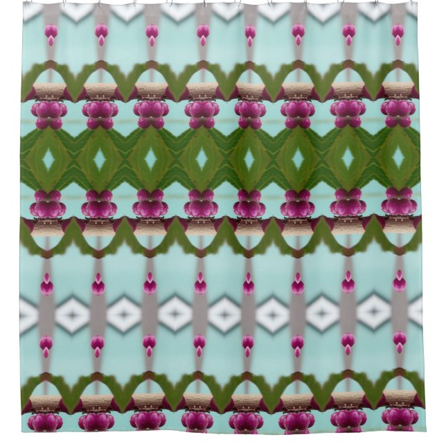 Cortina De Ducha Berries Ikat 6 (Anverso)