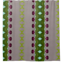 Cortina De Ducha Berries Ikat 8