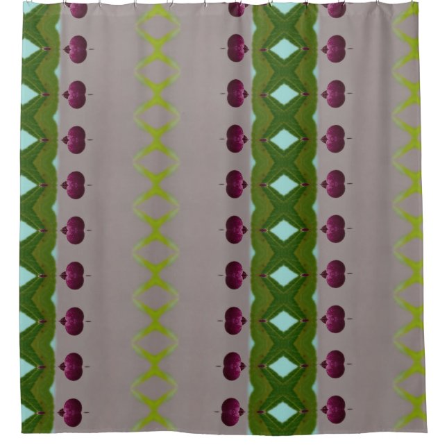 Cortina De Ducha Berries Ikat 8 (Anverso)
