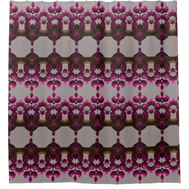 Cortina De Ducha Berries Ikat Zen (Anverso)