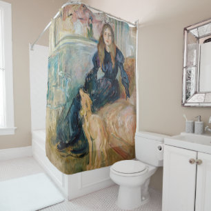 Cortina De Ducha Berthe Morisot - Julie y su galgo Laerte