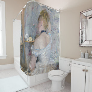 Cortina De Ducha Berthe Morisot - Mujer en su tocador
