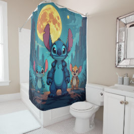 Cortina De Ducha Beste Freunde fürs Leben – Lilo & Stitch  