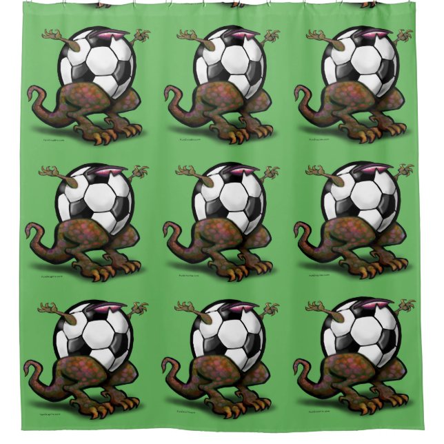 Cortina De Ducha Bestia del Fútbol (Anverso)