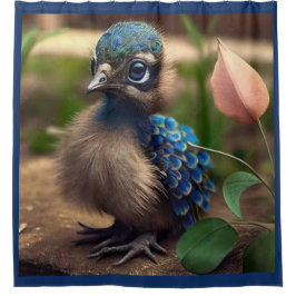 CORTINA DE DUCHA BIG BABY PEACOCK