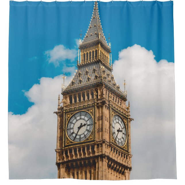 CORTINA DE DUCHA BIG BEN LONDON (Anverso)