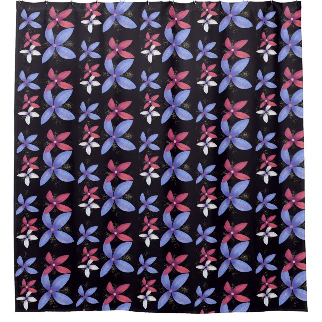 Cortina De Ducha Blogs abstractos (Anverso)