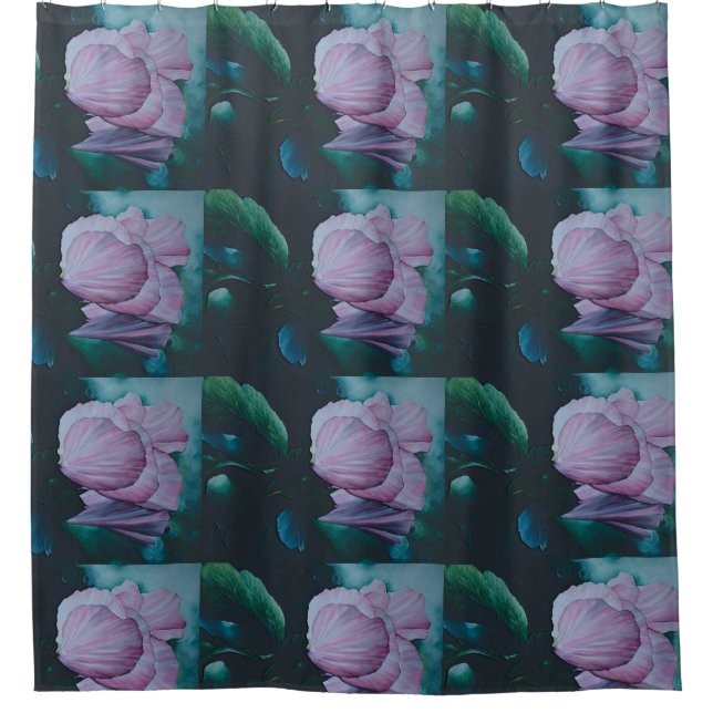 Cortina De Ducha Blossom de Bayville (Anverso)