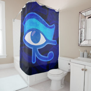 Cortina De Ducha Blue Horus Eye