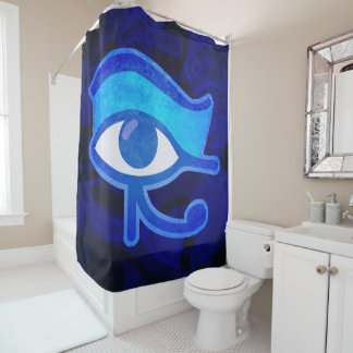Cortina De Ducha Blue Horus Eye