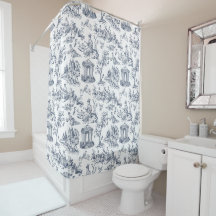 Blue Toile de Jouy, estilo campestre francés