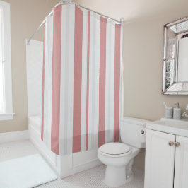 Cortina De Ducha Blush Nordic Stripe 