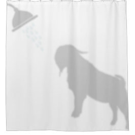 Cortina De Ducha Boer Buck Goat Shadow Silhouette Shadow Budates