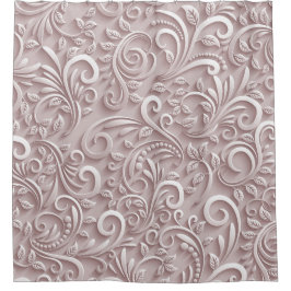 Cortina De Ducha Bohemio Neutral Geométrico Elegante