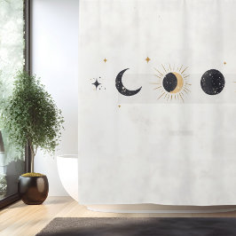 Cortina de ducha Boho Celestial Bliss