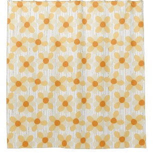 Cortina de ducha Boho Daisy Rain
