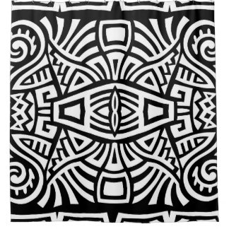 Cortina De Ducha Boho étnico: moda vintage