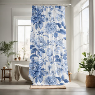Cortina De Ducha Bonito floral decorativo llamativo