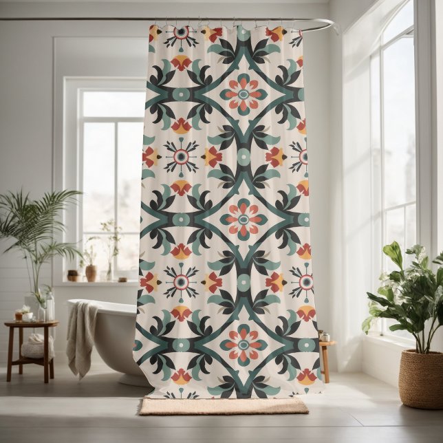 Cortina De Ducha Bonito paisaje decorativo (Subido por el creador)