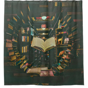 Cortina De Ducha Book lover artwork