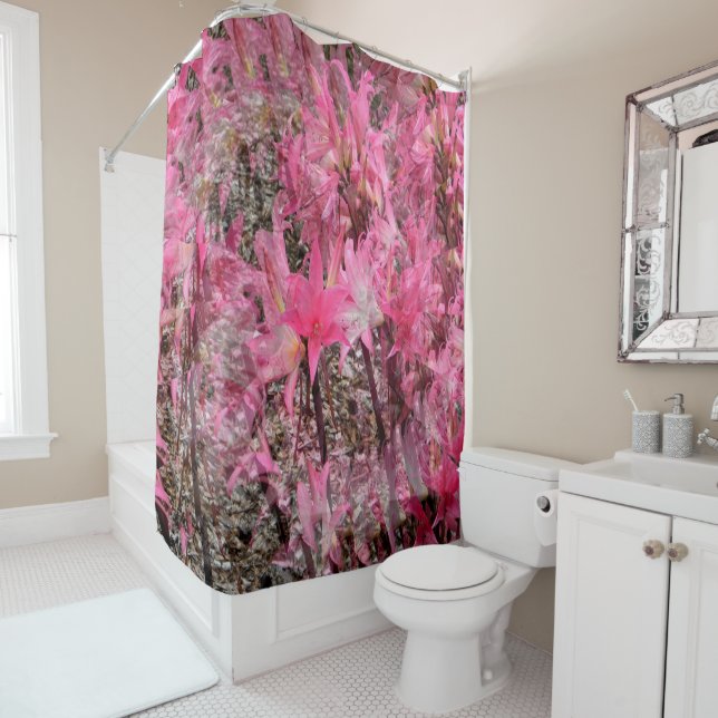 Cortina De Ducha Bouquet de Amaryllis..... (In situ)