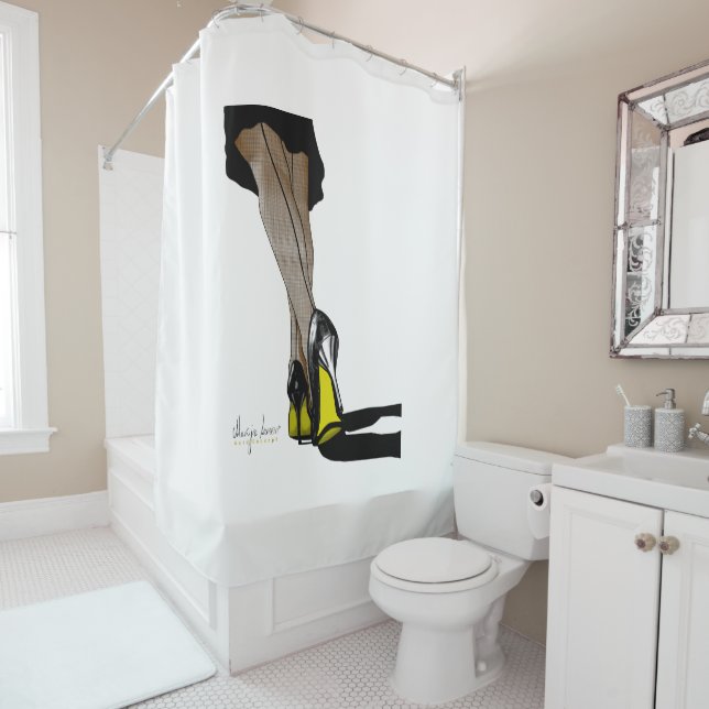 Cortina De Ducha Bow Chicka Wow Wow (In situ)