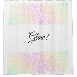 Cortina de ducha brillante