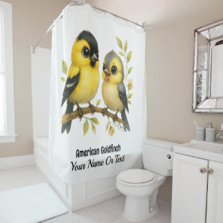 Cortina De Ducha Brillante Goldfinch