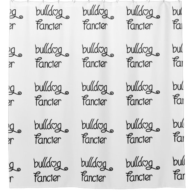 Cortina De Ducha bulldog (Anverso)
