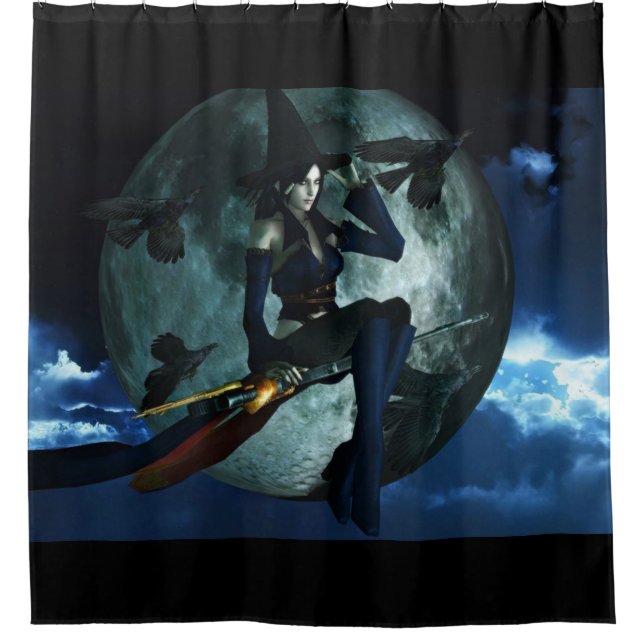 Cortina De Ducha Bullet Witch (Anverso)