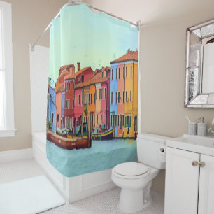 Cortina De Ducha BURANO - Laguna Veneciana - Burano
