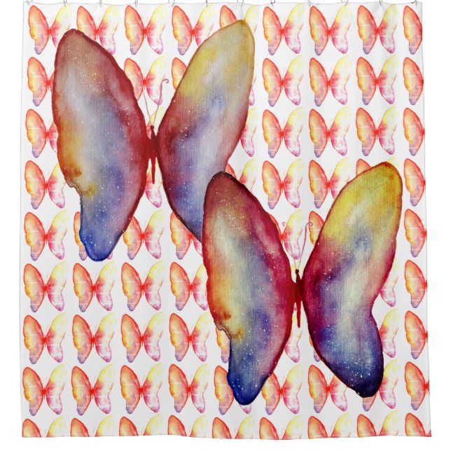 Cortina de ducha Butterflies (Anverso)