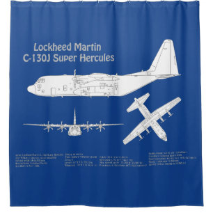 Cortina De Ducha C-130 Hércules - Planes de Planes de Plano de Plan