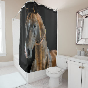 Cortina De Ducha Caballo Akhal-Teke