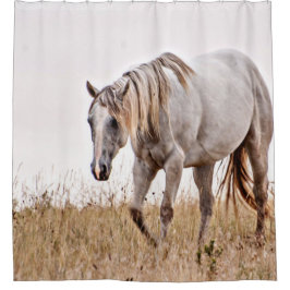 Cortina De Ducha caballo blanco